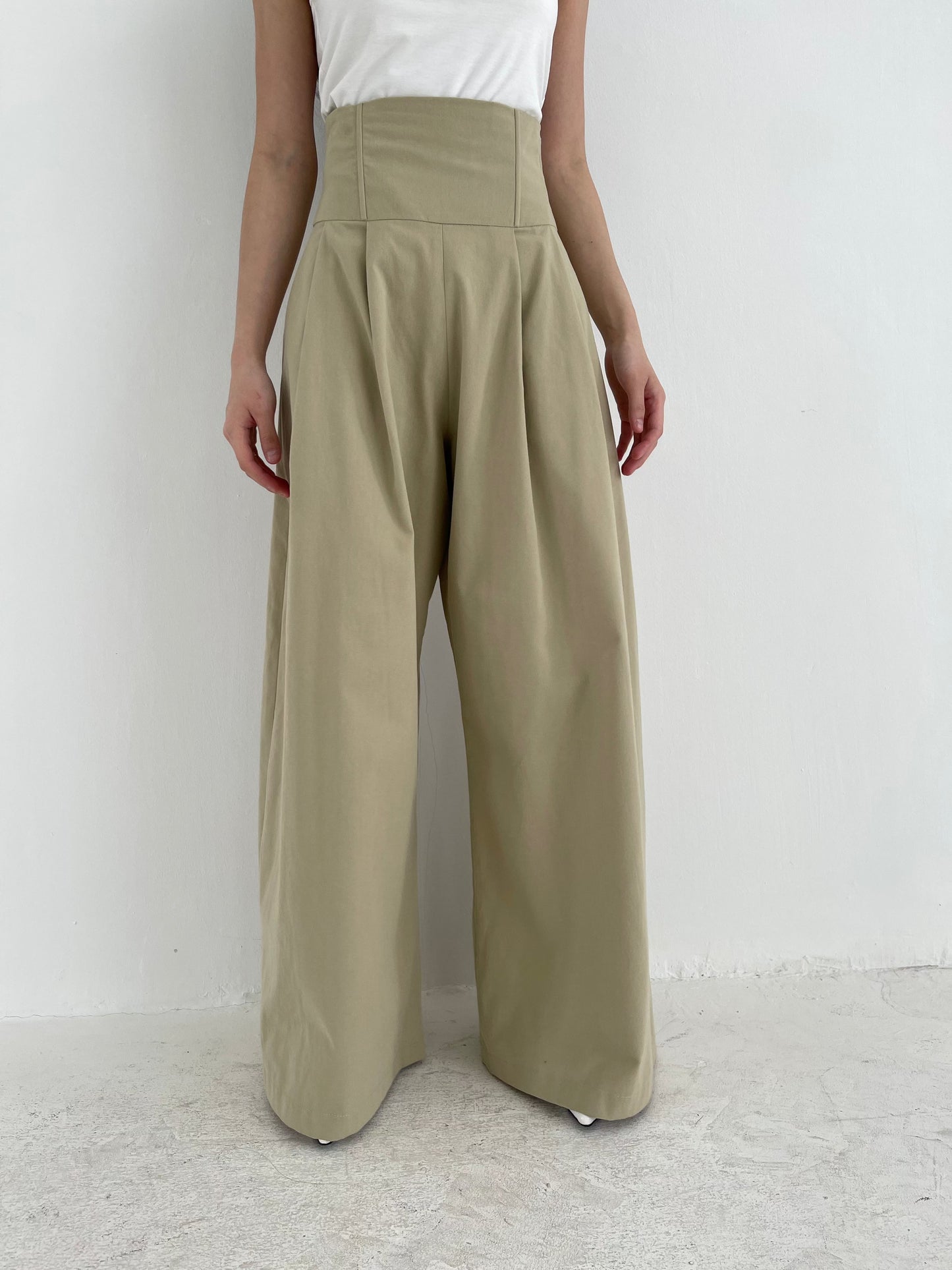 AXEL (FITTED CORSET WAIST) PANTS