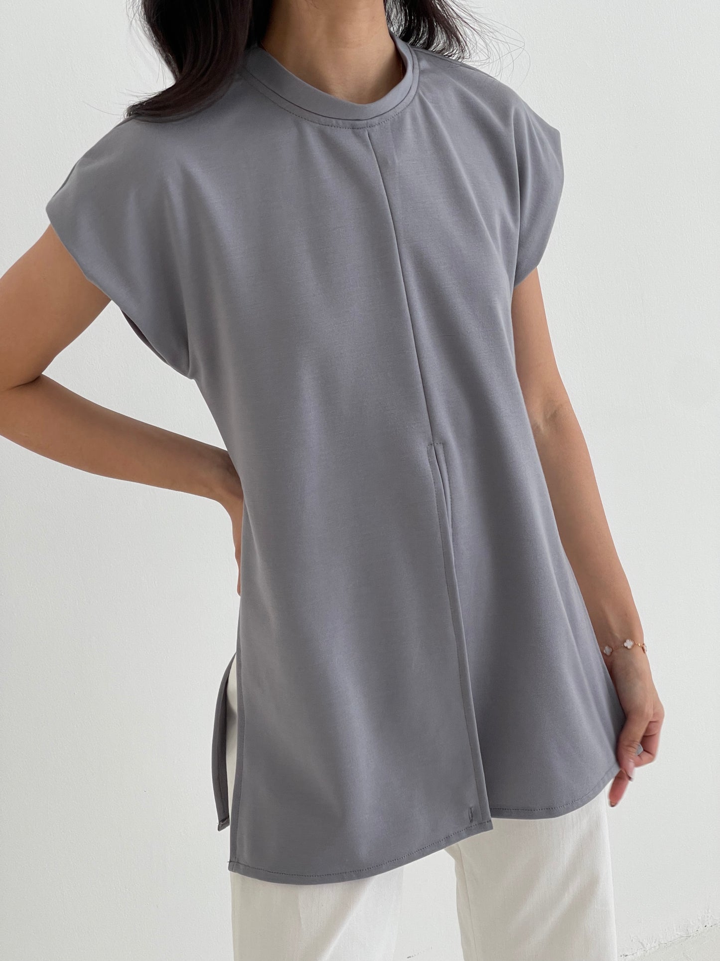 SAIGE WRAP TOP