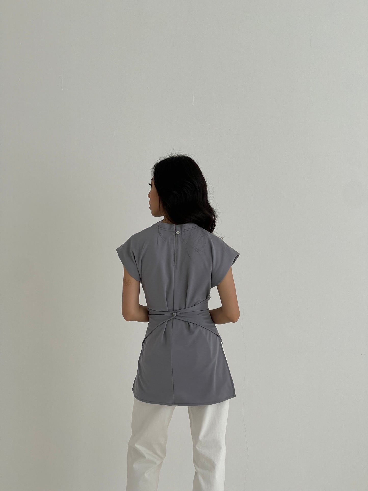SAIGE WRAP TOP