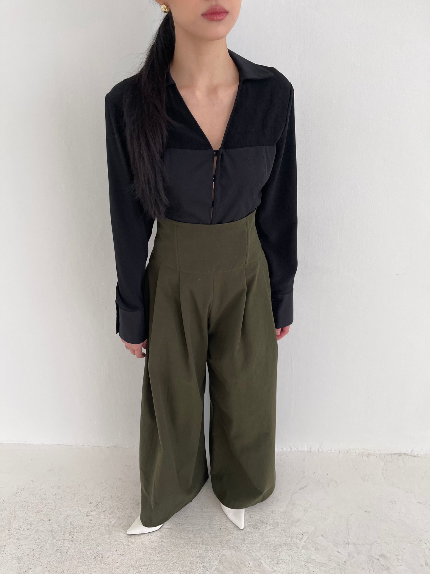 AXEL (FITTED CORSET WAIST) PANTS