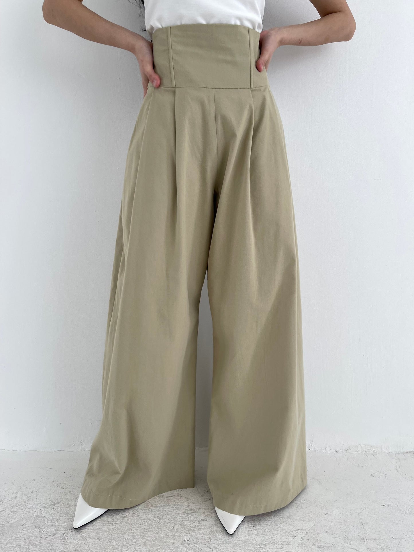 AXEL (FITTED CORSET WAIST) PANTS
