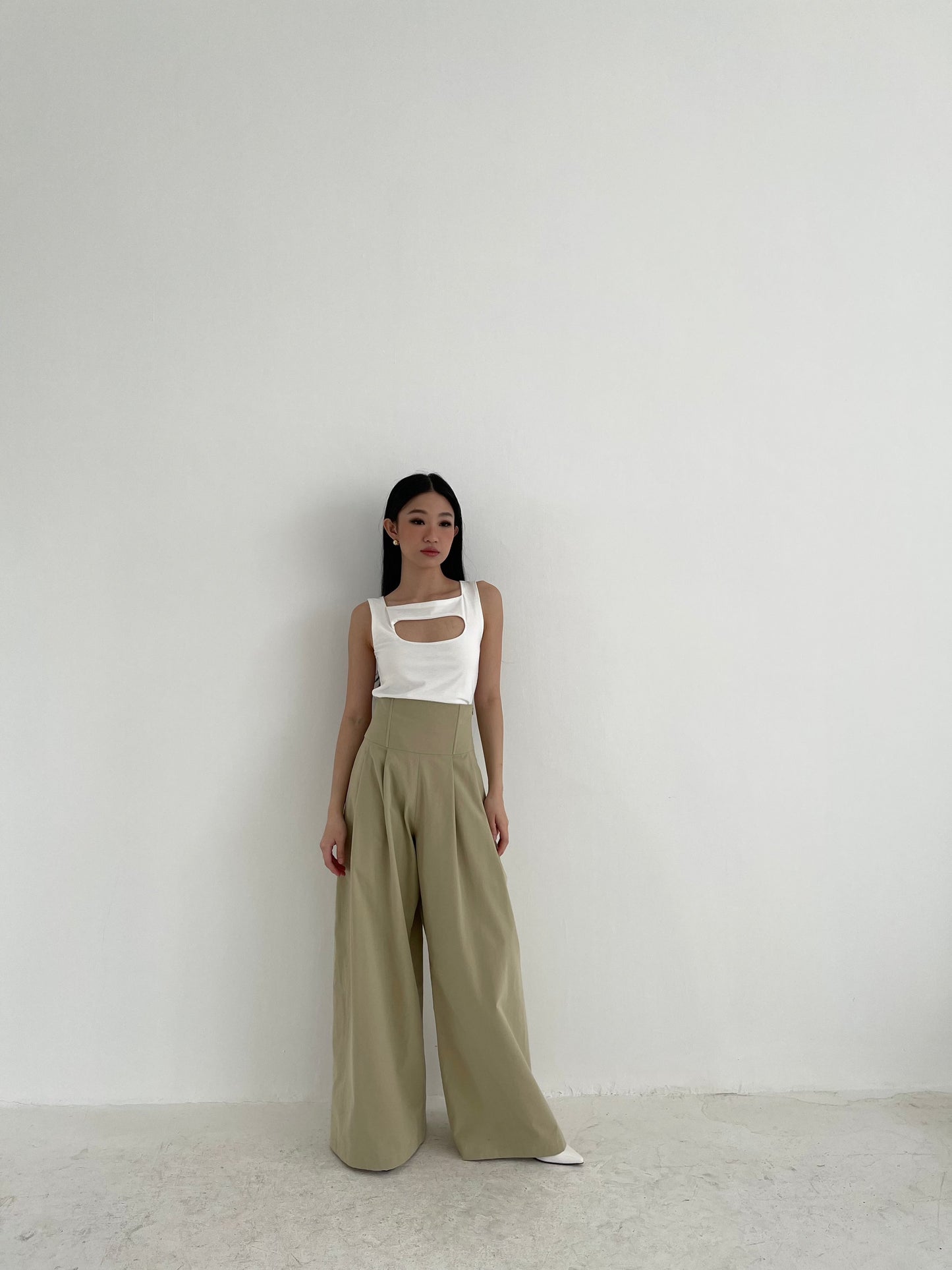 AXEL (FITTED CORSET WAIST) PANTS