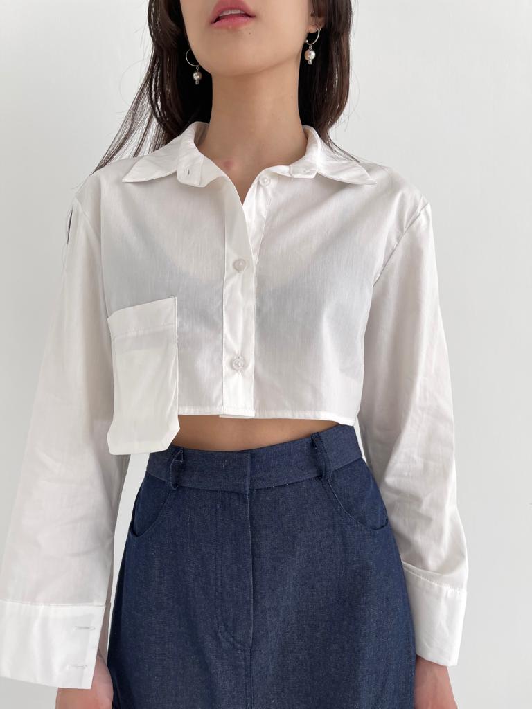 ASHER CROP SHIRT