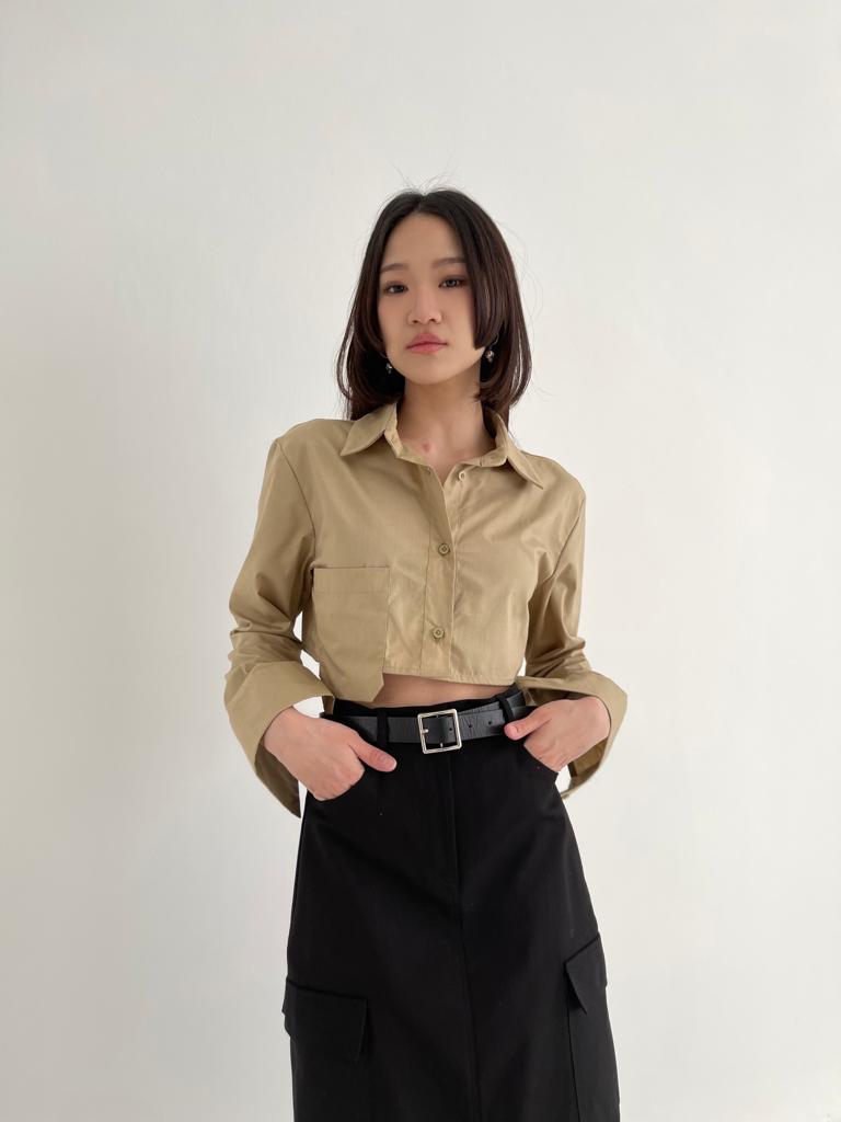 ASHER CROP SHIRT
