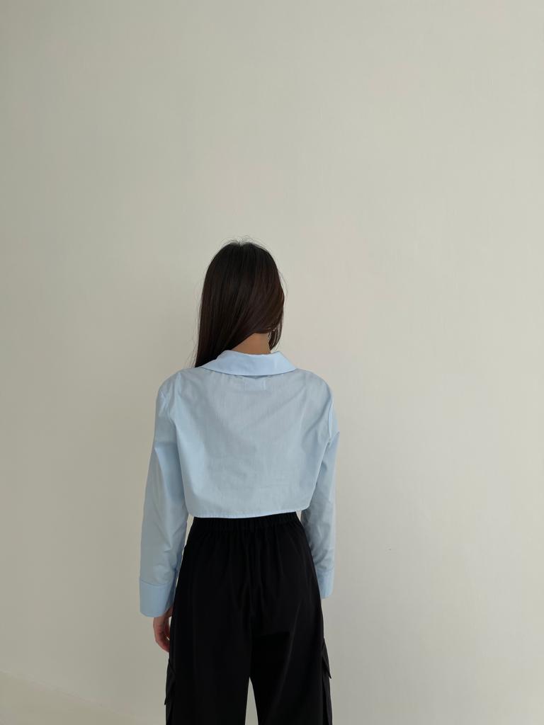 ASHER CROP SHIRT