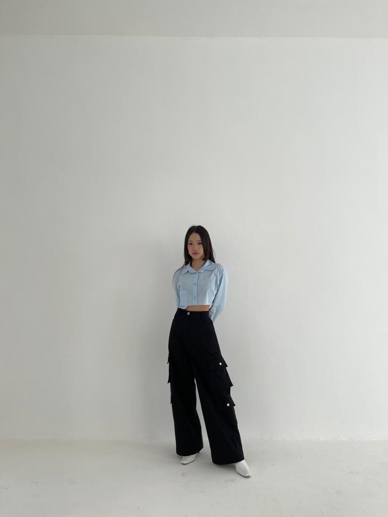 ASHER CROP SHIRT
