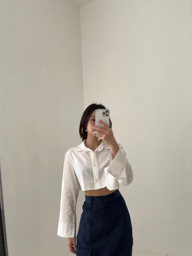ASHER CROP SHIRT