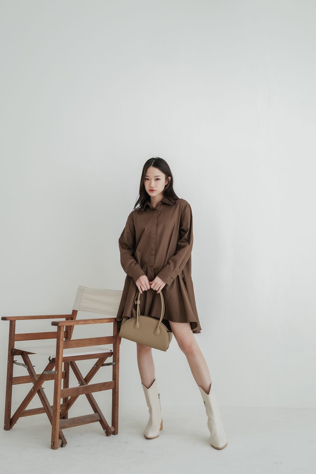 RACHEL SHIRT DRESS