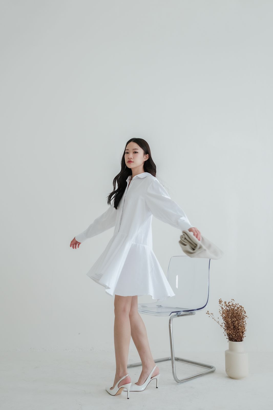 RACHEL SHIRT DRESS